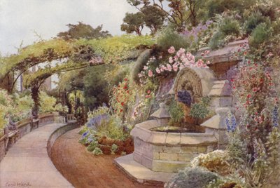 Il Tempo delle Rose, Terrazza della Fontana, Giardino della Torre Normanna da Cyril Ward