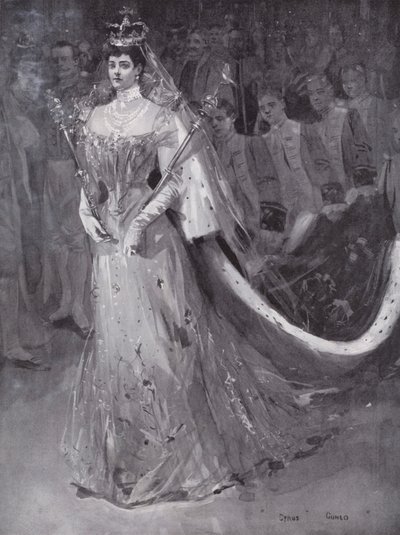 La regina Alessandra lascia l
