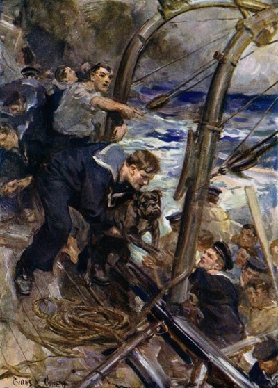 Come Norah il bulldog fu salvato dalla nave da guerra affondata da Cyrus Cuneo