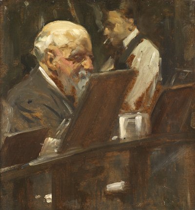 John Anster Fitzgerald, il pittore delle fate, al Sketch Club da Cyrus Cuneo