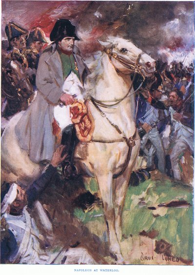 Napoleone a Waterloo 1815 da Cyrus Cuneo