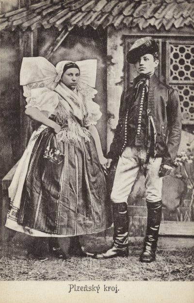 Costume tradizionale di Plzen da Czech Photographer