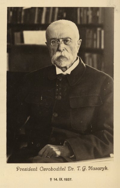Tomas Garrigue Masaryk da Czech Photographer