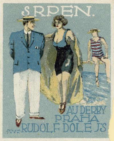 Agosto. Au Derby Rudolf Dole moda, Praga da Czech School