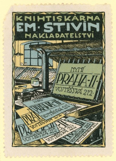 Ufficio di stampa e pubblicazione Em Stivin, Praga da Czech School