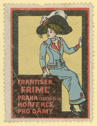 Frantisek Friml abbigliamento femminile, Praga da Czech School