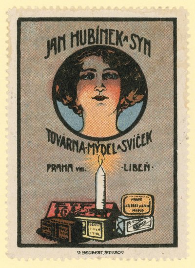 Fabbrica di sapone e candele Jan Hubinek e Figlio da Czech School