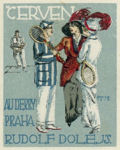 Giugno. Au Derby Rudolf Dole moda, Praga da Czech School