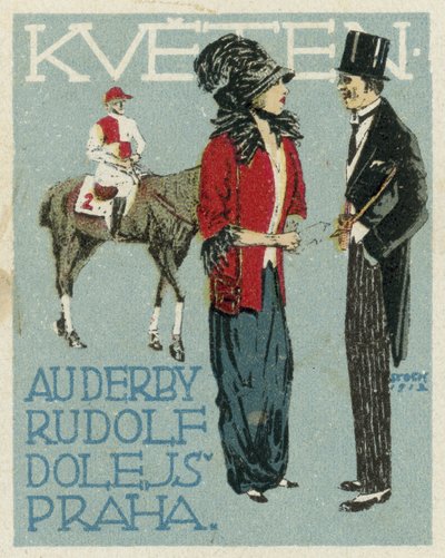 Maggio. Au Derby Rudolf Dole moda, Praga da Czech School