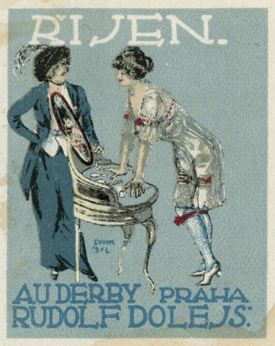 Ottobre. Au Derby Rudolf Dole moda, Praga da Czech School