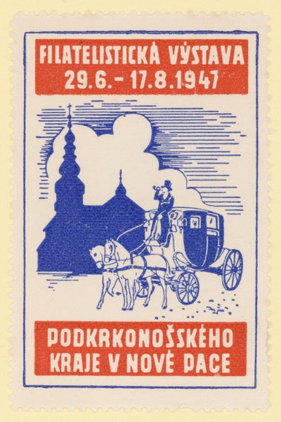 Esposizione filatelica, Cecoslovacchia, 1947 da Czech School