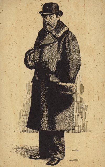 Ritratto di Bedřich Smetana da Czech School