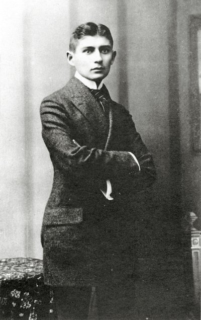 Ritratto di Franz Kafka, (1883 – 1924) da Czech School