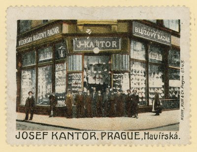 Vetrina di Josef Kantor, Praga da Czech School