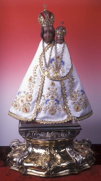 Statuetta della Vergine Maria di Svatá Hora da Czech School