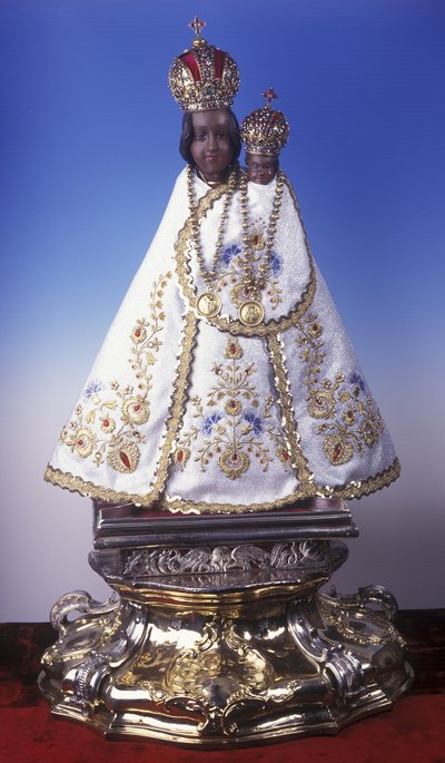 Statuetta della Vergine Maria di Svatá Hora da Czech School