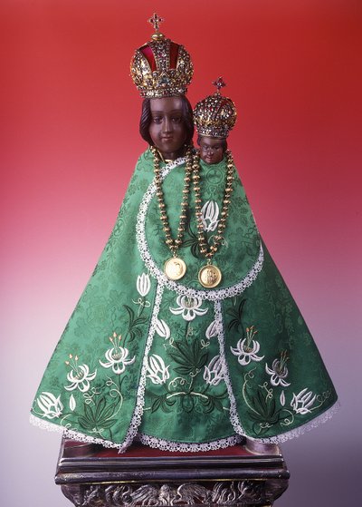 Statuetta della Vergine Maria di Svatá Hora da Czech School