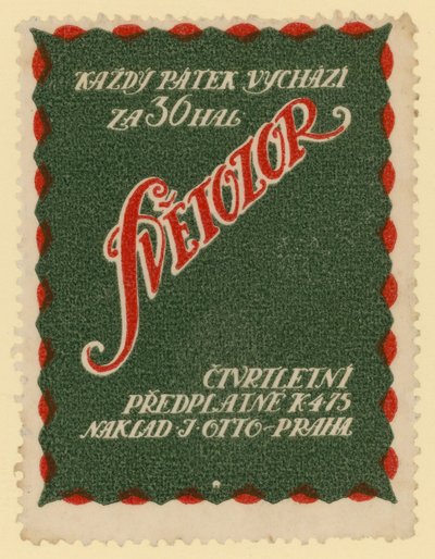 Rivista Svetozor da Czech School