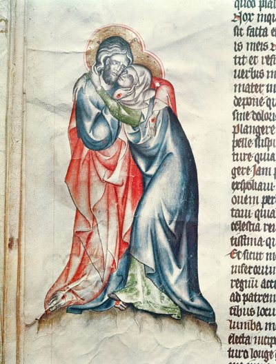 La Vergine e Cristo, dalla Passione dell