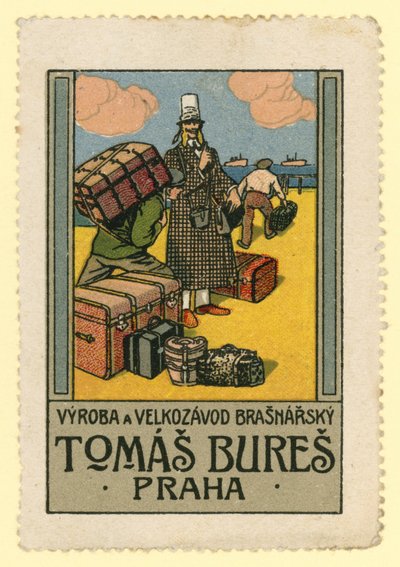 Valigie da viaggio Tomas Bures, Praga da Czech School