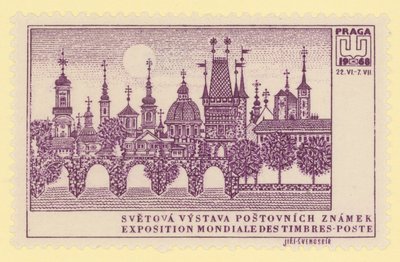 Esposizione Mondiale di Francobolli, Praga, 1968 da Czech School