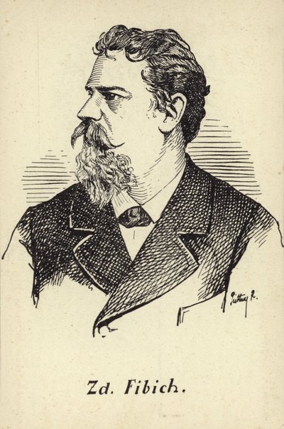 Zdeněk Fibich, compositore ceco (1850-1900) da Czech School