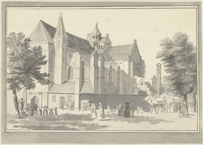 Chiesa di Santa Maria a Utrecht da D.J. Bierens