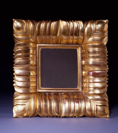 Uno specchio dorato, disegnato da Dagobert Peche, c.1925 da Dagobert Peche