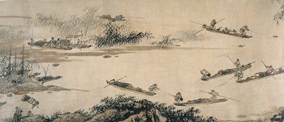 Pescatori su un Fiume d