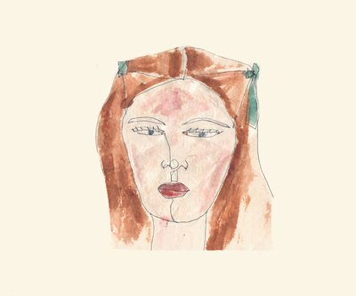 Ragazza (acquerello) da Daisy de Villeneuve