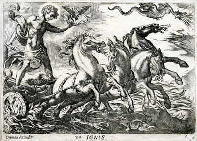Ignis: allegoria del fuoco da Daman