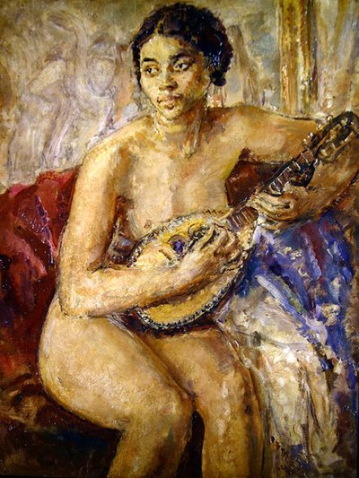 Modello e mandolino da Dame Ethel Walker