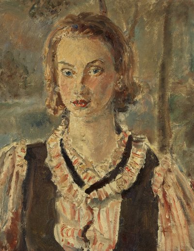 Ritratto di una ragazza da Dame Ethel Walker
