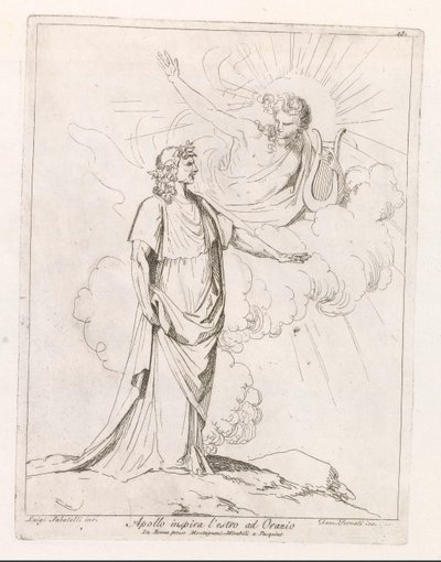 Apollo ispira Orazio da Damiano Pernati