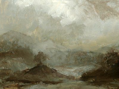 Una quercia su una collina da Dan Hobday