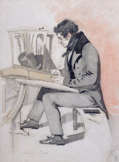Henry Sass, c.1830 da Daniel Maclise
