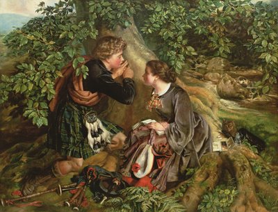 Amanti Scozzesi, 1863 da Daniel Maclise