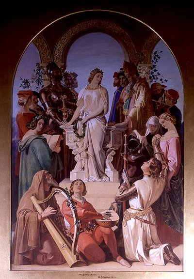 Lo spirito della cavalleria da Daniel Maclise