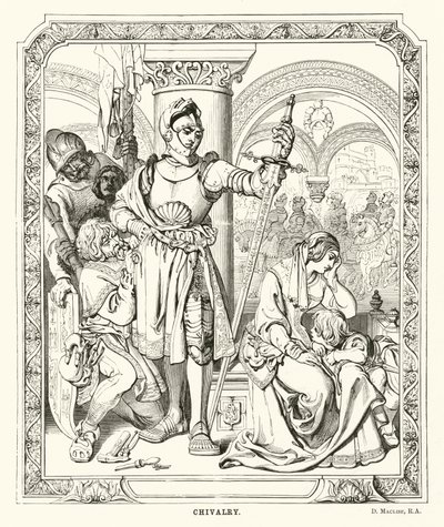 Cavalleria da Daniel (after) Maclise