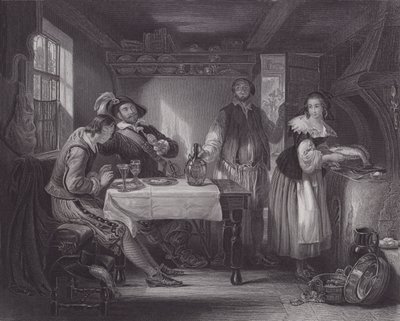 Gil Blas a Pennaflor da Daniel (after) Maclise
