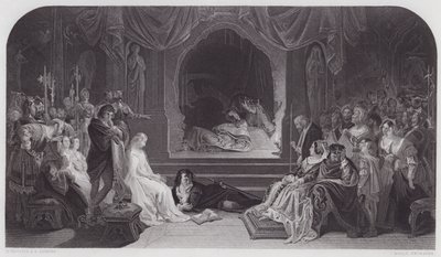 Amleto (incisione) da Daniel (after) Maclise
