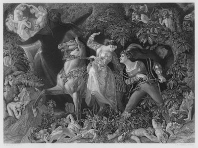 Undine (dalla collezione reale) da Daniel (after) Maclise