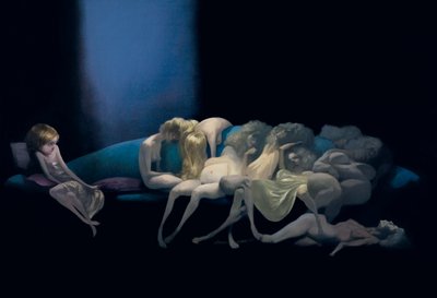 La giovane sposa e le mogli morte, da Barbablù di Charles Perrault da Daniel Cacouault