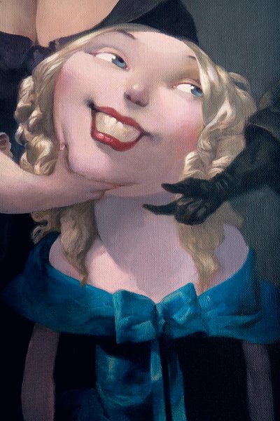 La proposta (dettaglio), da Barbablù di Charles Perrault da Daniel Cacouault
