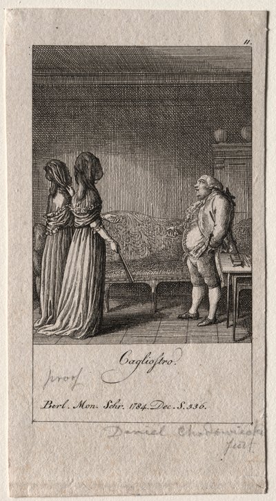 Cagliostro da Daniel Chodowiecki