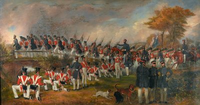 Il 6° (1° Royal Warwickshire) Reggimento di Fanteria in esercitazione mentre era di stanza a Portsmouth da Daniel Cunliffe