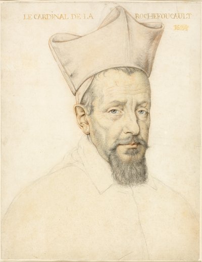 Busto del Cardinale de la Rochefoucault da Daniel Dumonstier