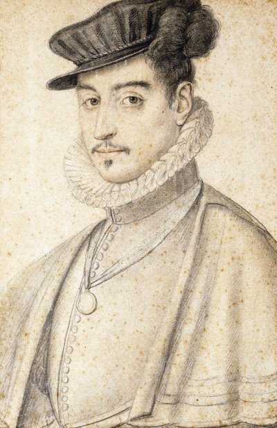 Ritratto di un uomo con berretto da Daniel Dumonstier