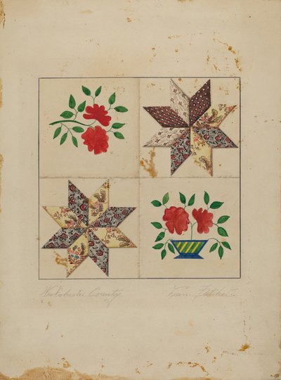 Trapunta patchwork da Daniel Fletcher
