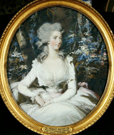 Harriot Walter (1756-86) 3ª Viscontessa Grimston da Daniel Gardner